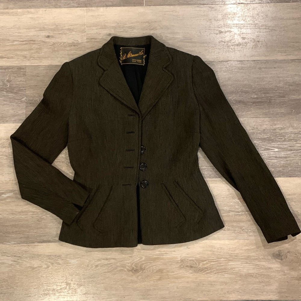 ⚡️Vintage B. Altman & co. Fifth Avenue Mangone ladies blazer suit jacket